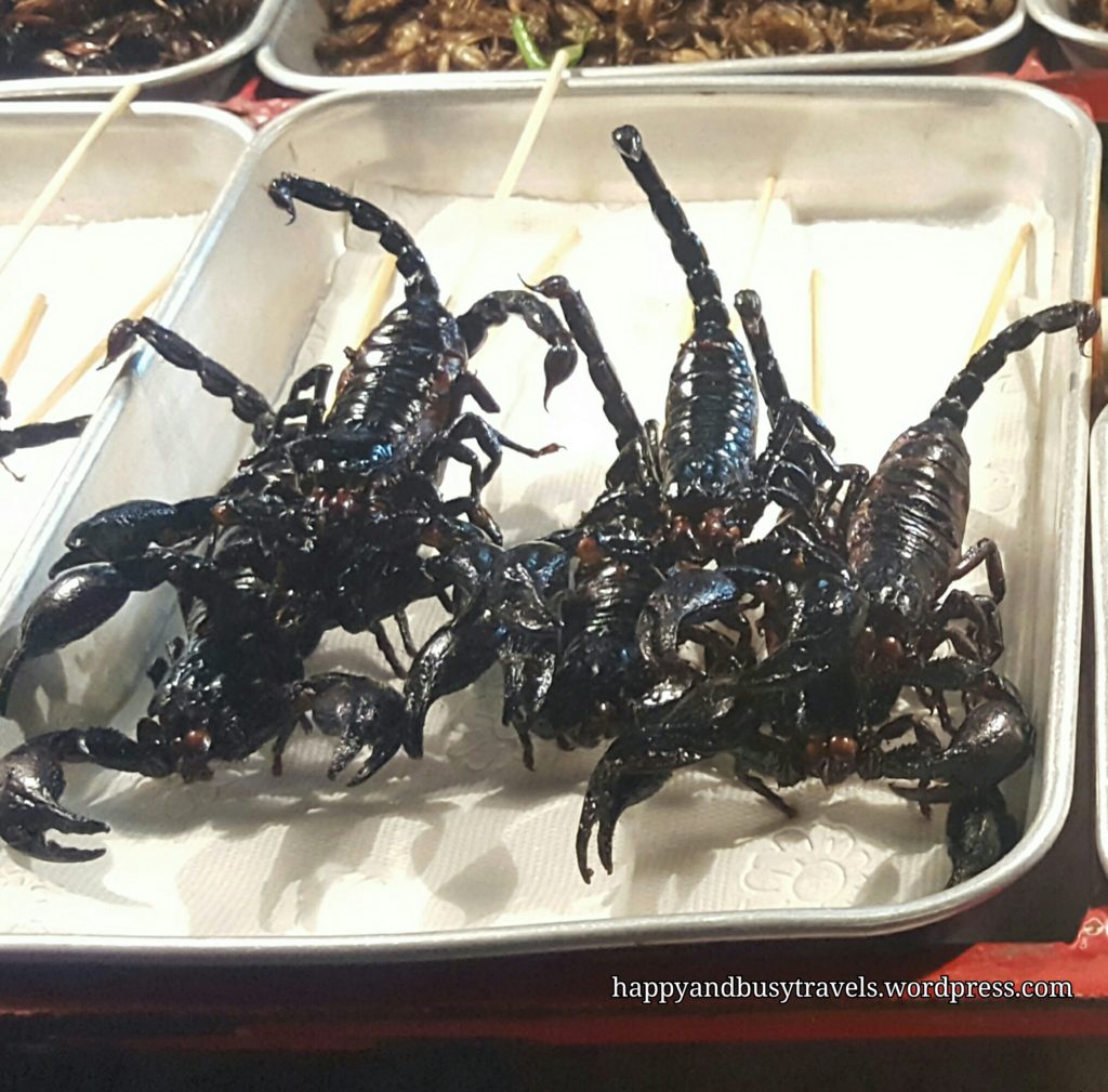 scorpion exotic food