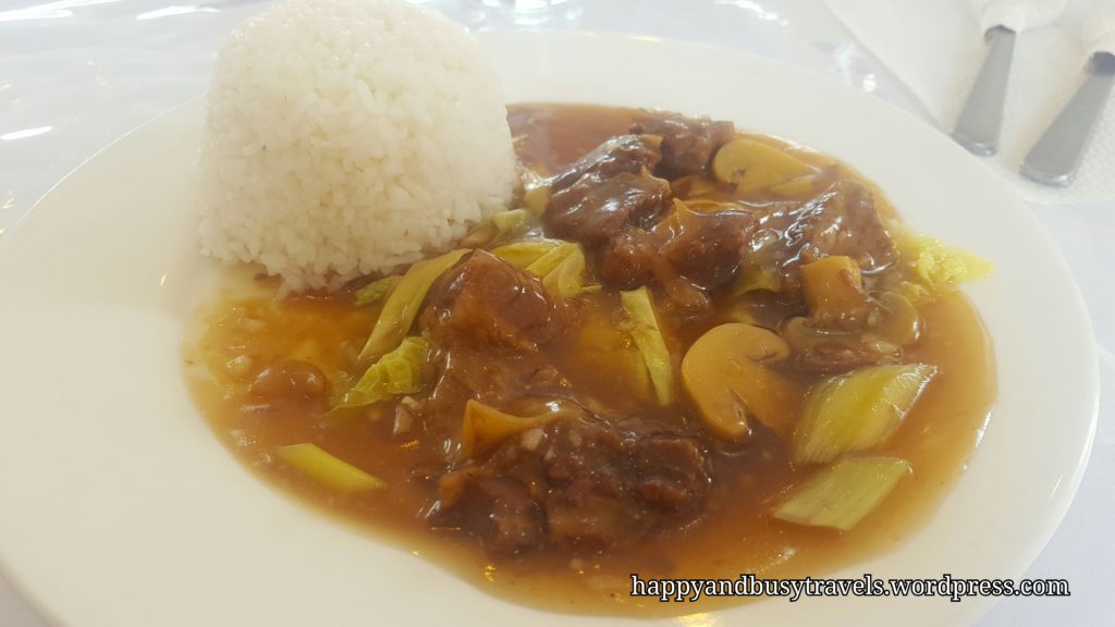 Beef Brisket Rice Meal