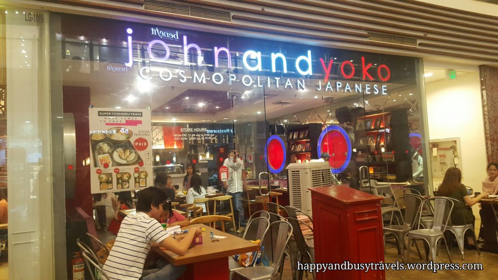 Entrance - John and Yoko Cosmopolitan Japanese Restaurant