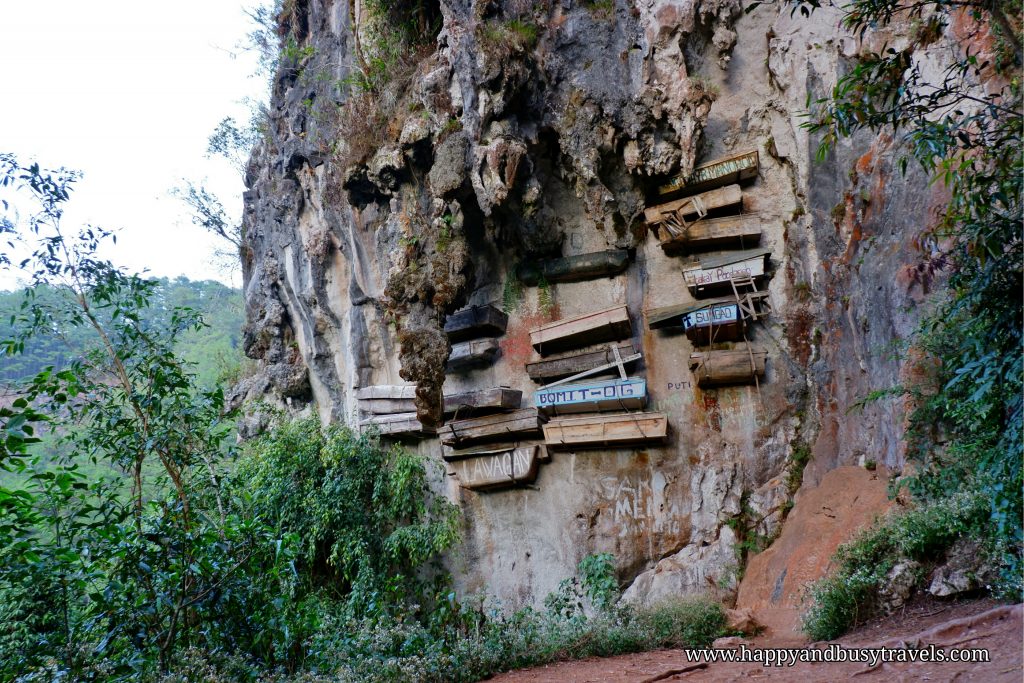 hanging coffins - Happy and Busy Travels to Sagada