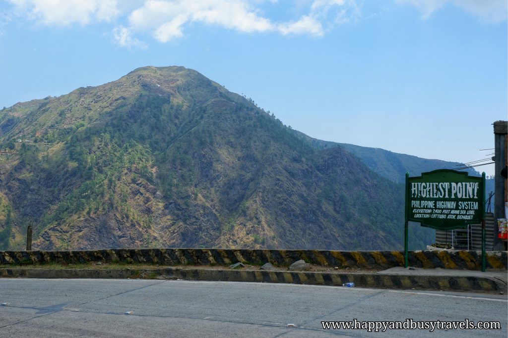 Philippine HIghway highest point - Happy and Busy Travels to Sagada