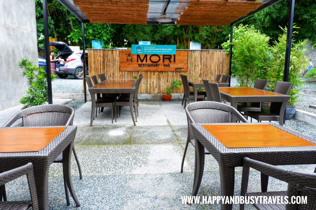 Japanese restaurant outdoor online seating