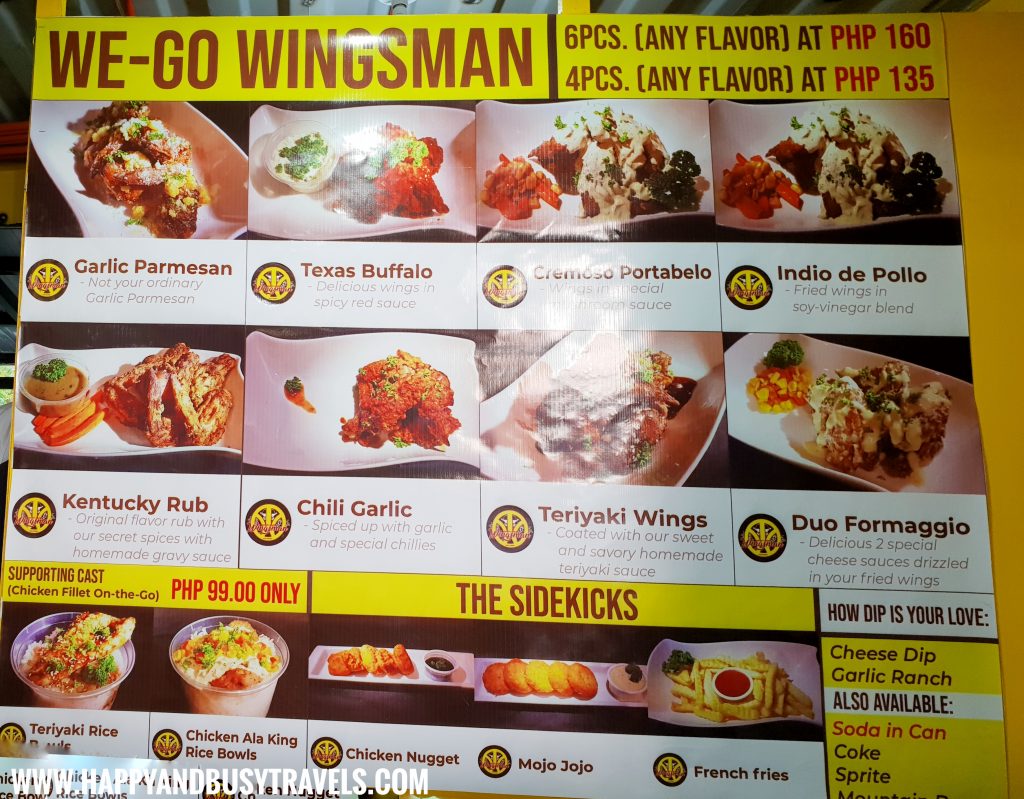 Food Barn Salitran Dasmariñas City Cavite We Go Wingsman Menu