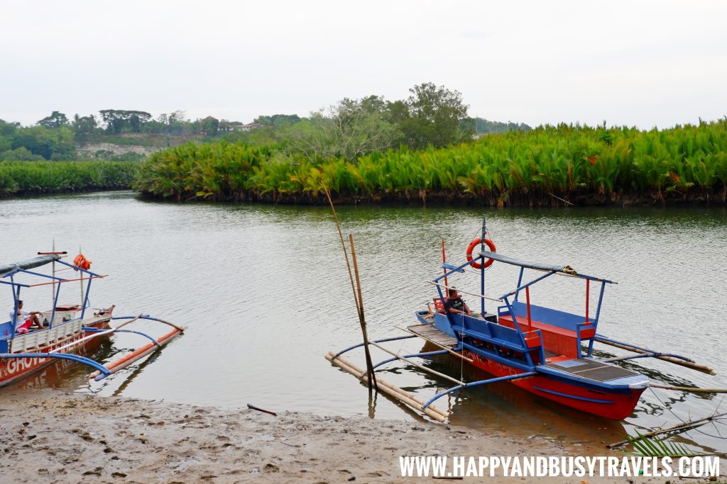 The boats for Maribojoc Mangrove Firefly Watching Bohol