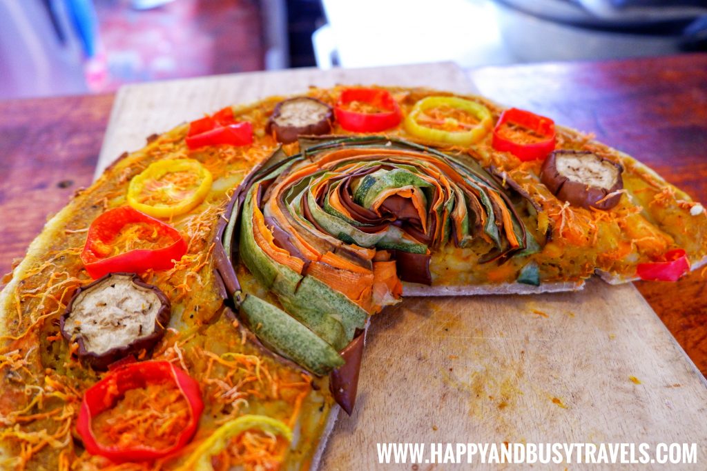 Shaka Restaurant Bohol Vegetable Spiral Pie