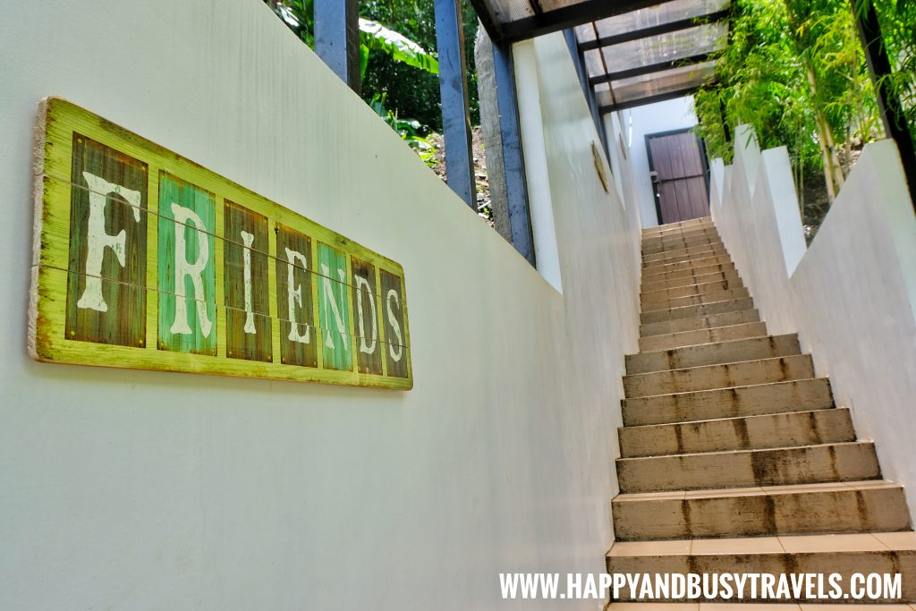 Friends at the stairs of The Cliffhouse Laguna Boutique Resort Happy and Busy Travels to Los Banos Laguna