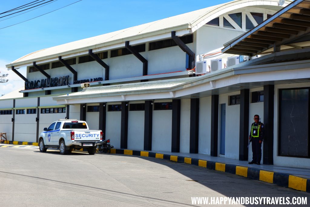 front of Boracay Airport The New Caticlan Airport article of Happy and Busy Travels