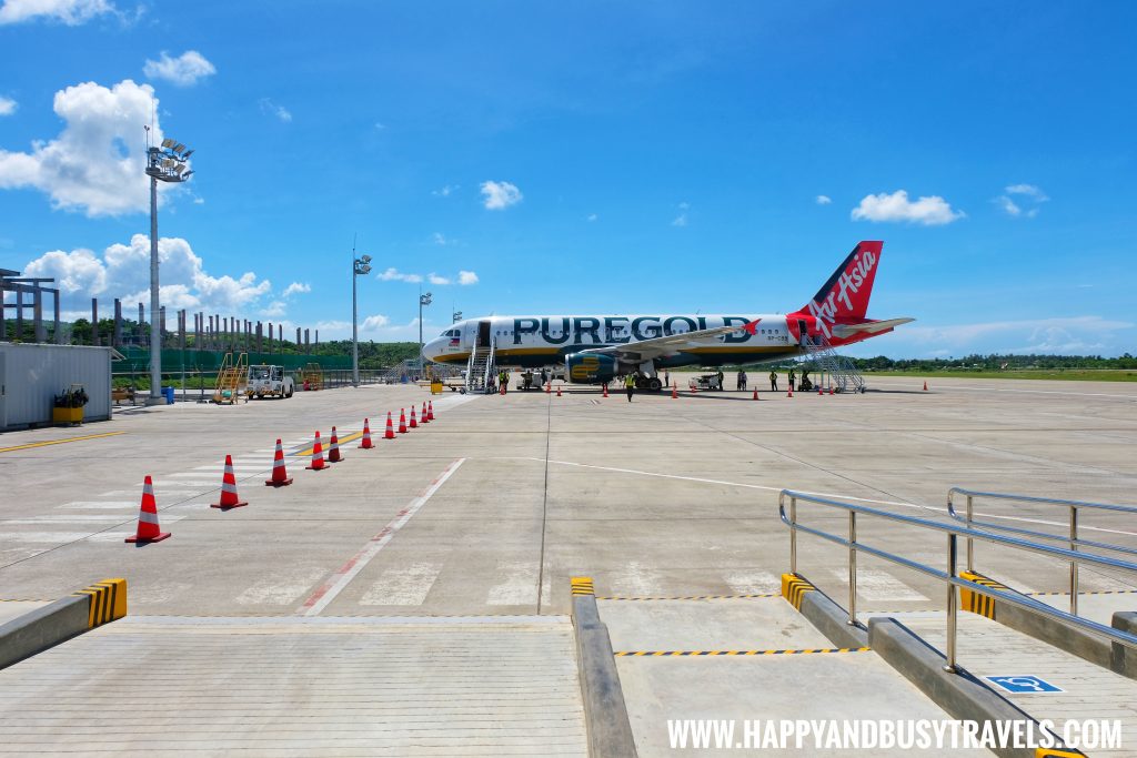 Arrival of Air Asia to Boracay Airport The New Caticlan Airport article of Happy and Busy Travels