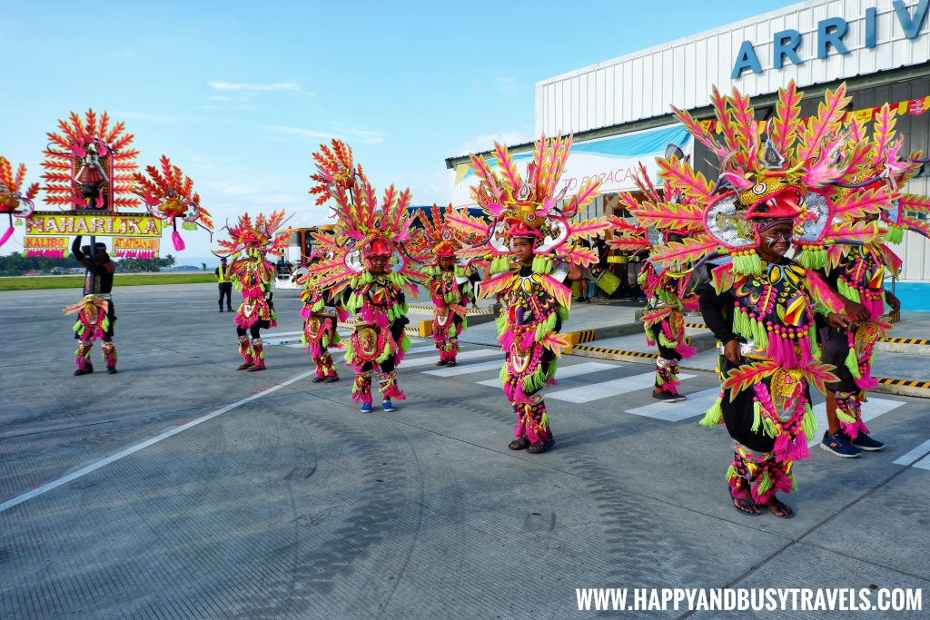 Ati Atihan Festival at the Boracay Airport the new Caticlan Airport