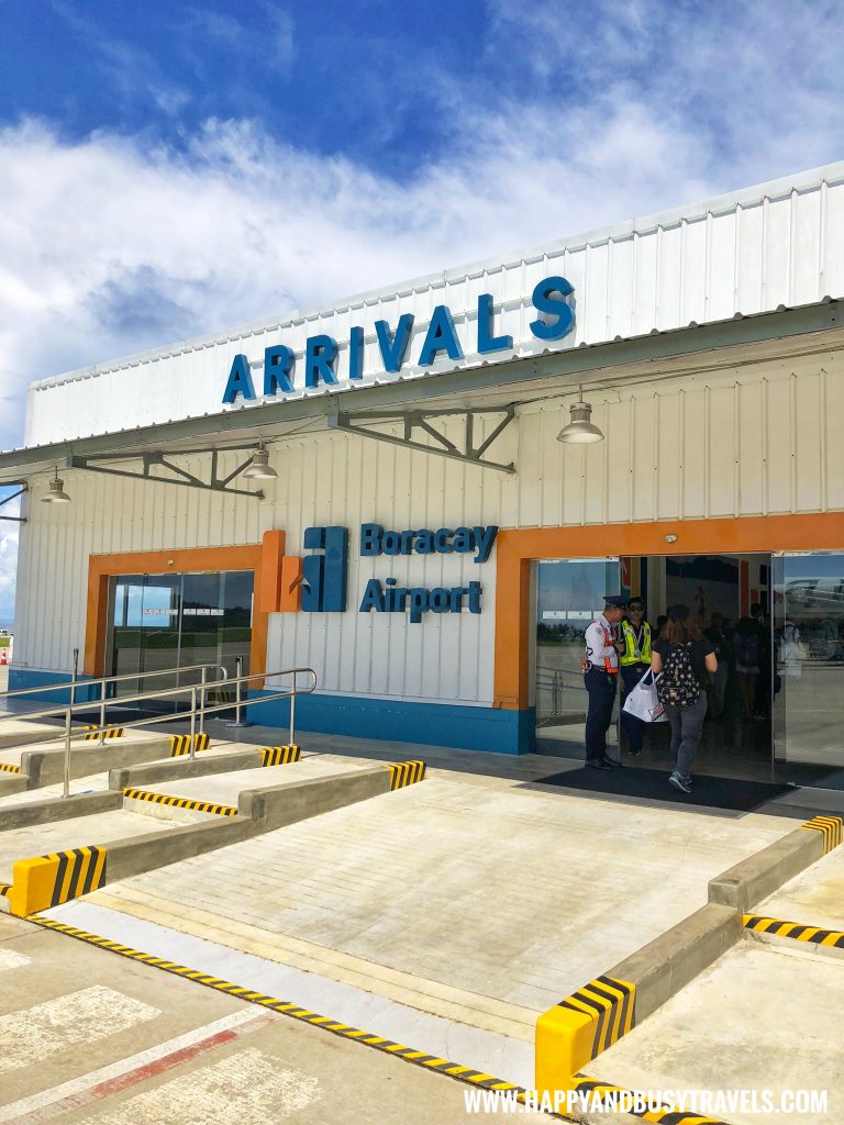 Arrival area of Boracay Airport The New Caticlan Airport article of Happy and Busy Travels