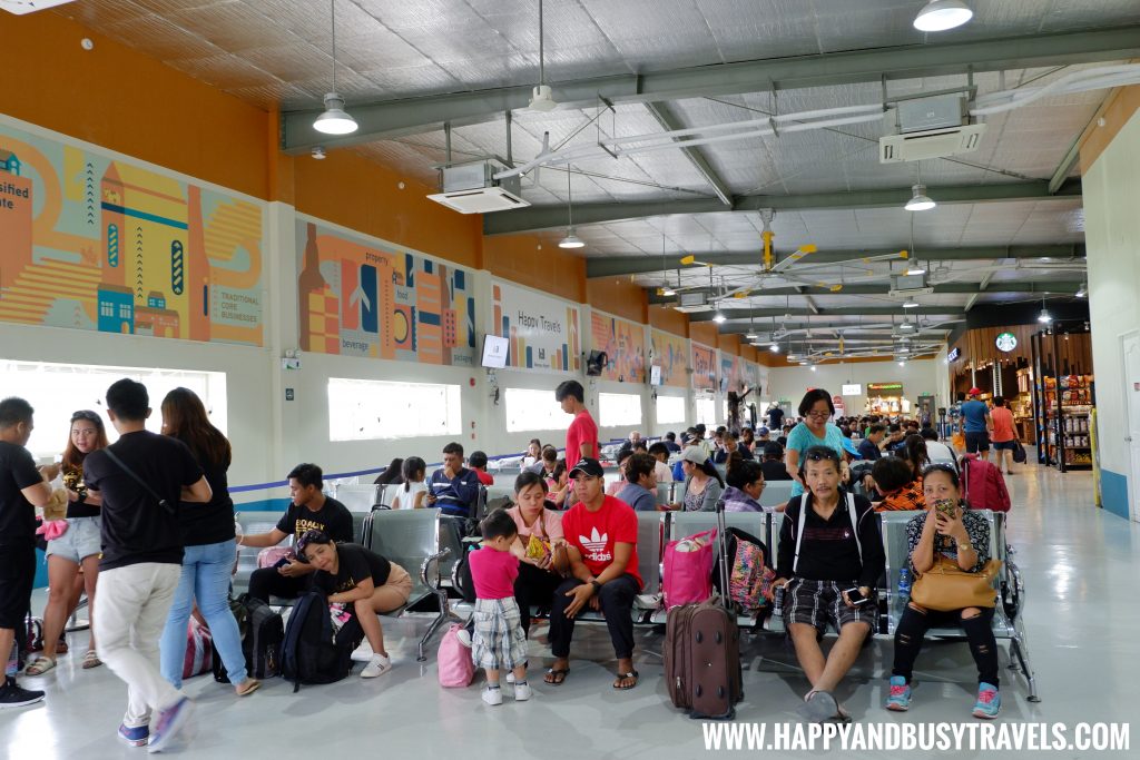 Boarding gates at the Boracay Airport