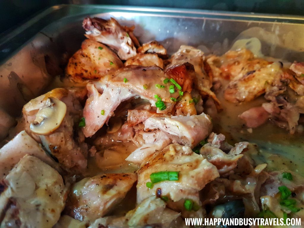 Roasted Chicken with Mushroom Gravy D' Banquet Bakeshop and Restuurant Happy and Busy Travels to Tagaytay