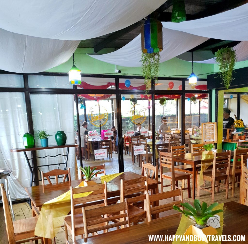 Air Conditioned Dining Area D' Banquet Bakeshop and Restuurant Happy and Busy Travels to Tagaytay