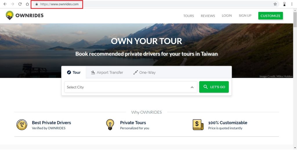 Ownrides Rent a car Customize your Tour Happy and Busy Travels to Taiwan