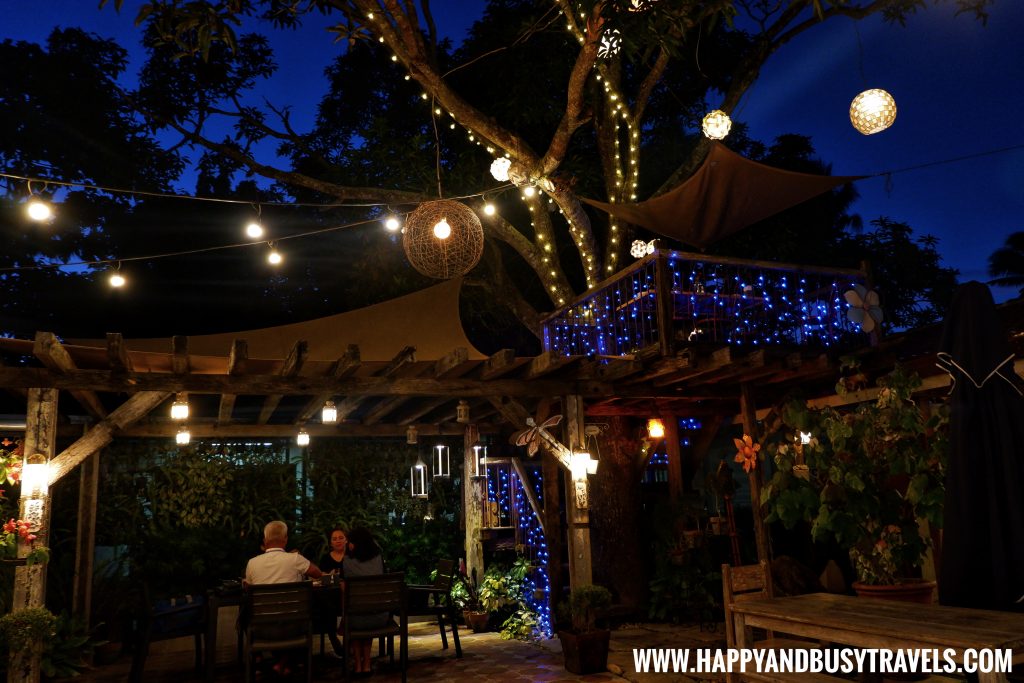 Tree house at night of Chavez Estate review of Happy and Busy Travels to Tagaytay Silang Cavite