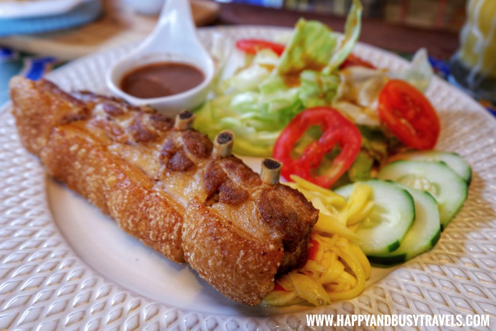 Crispy Pork Belly ala Lechon Kawali of Chavez Estate review of Happy and Busy Travels to Tagaytay Silang Cavite