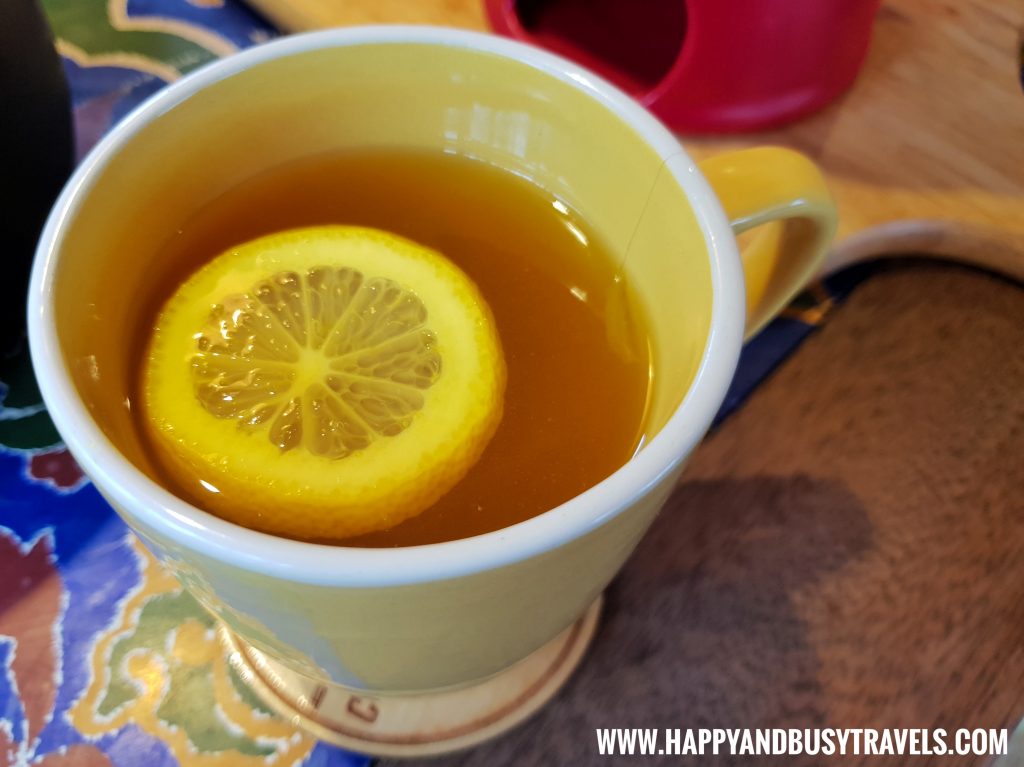 Hot Honey LEmon of Chavez Estate review of Happy and Busy Travels to Tagaytay Silang Cavite