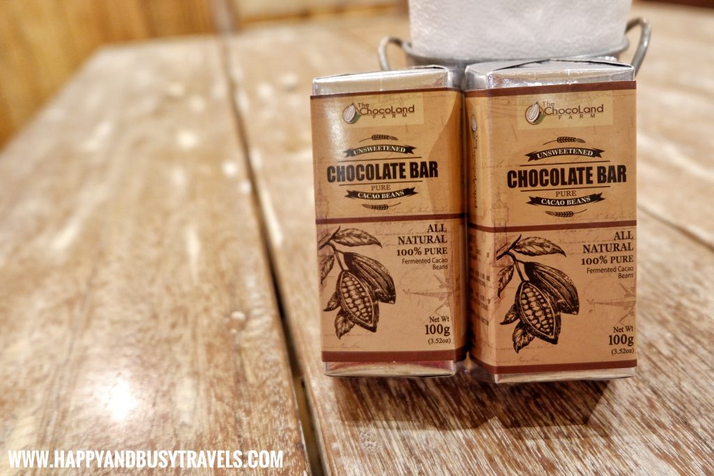 Chocolate Bar of Chavez Estate review of Happy and Busy Travels to Tagaytay Silang Cavite