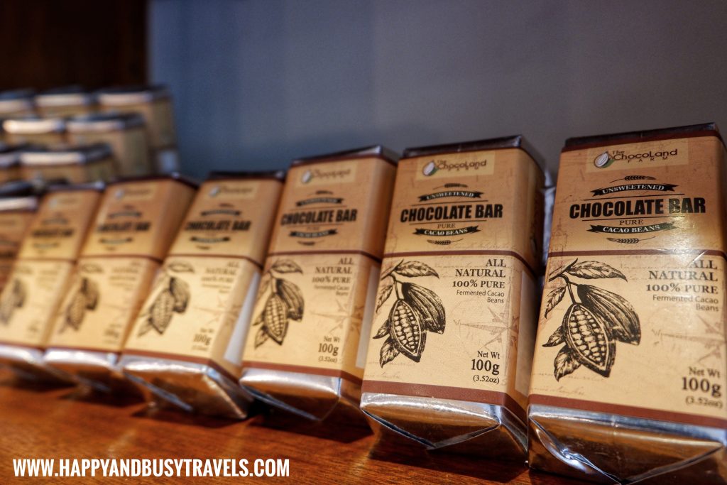 Chocolate Bar of Chavez Estate review of Happy and Busy Travels to Tagaytay Silang Cavite