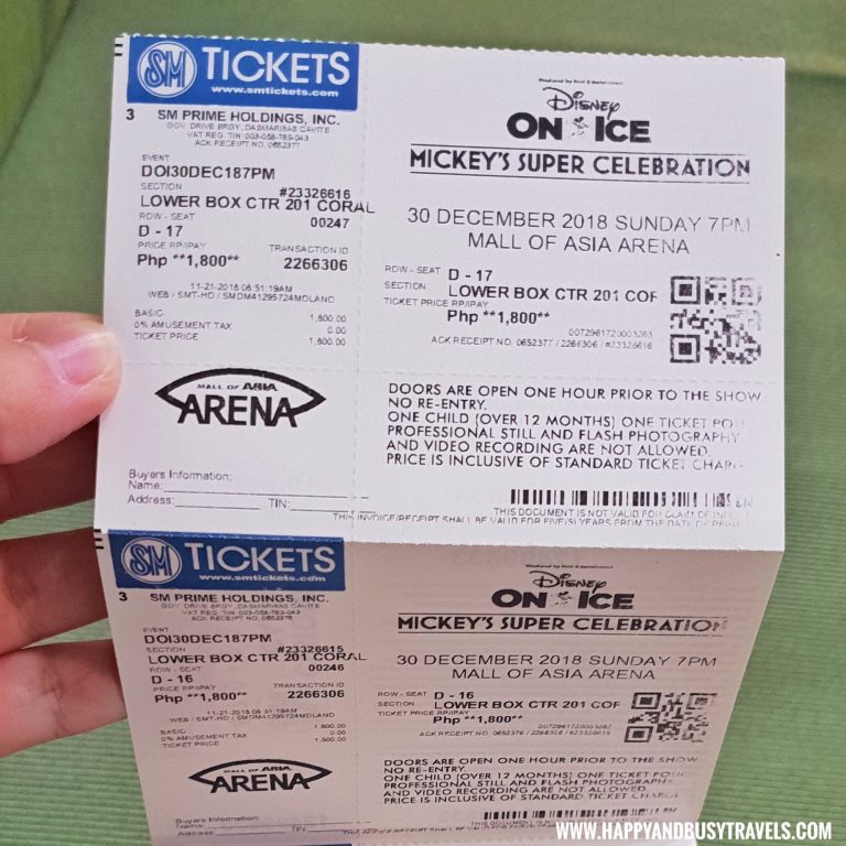 Disney on Ice 2018, Live in Manila Happy and Busy Travels