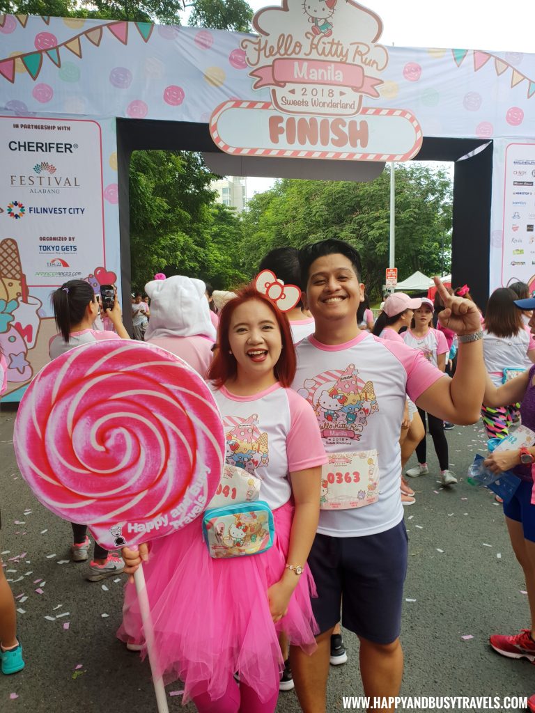 Hello Kitty Run Manila 2018 experience of Happy and Busy Travels