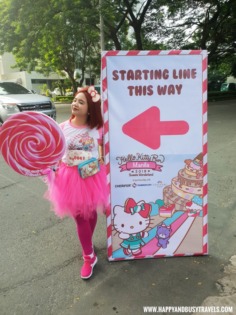 Hello Kitty Run Manila 2018 experience of Happy and Busy Travels