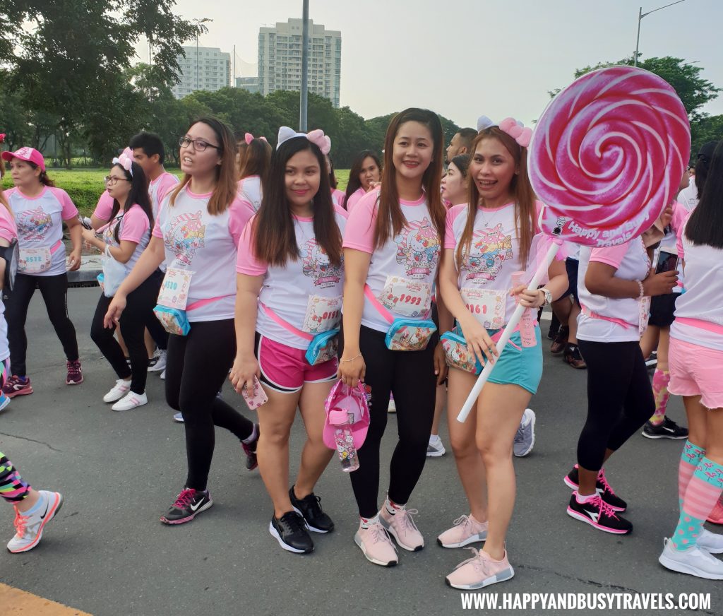 Hello Kitty Run Manila 2018 experience of Happy and Busy Travels