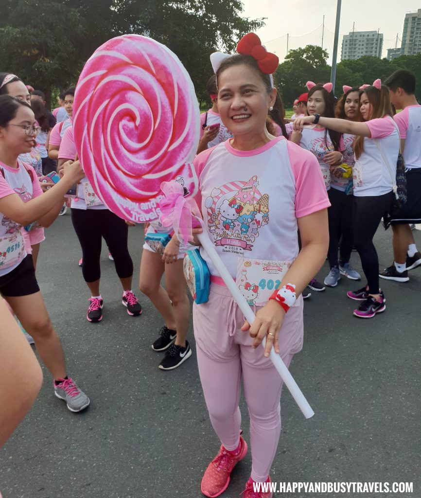 Hello Kitty Run Manila 2018 experience of Happy and Busy Travels