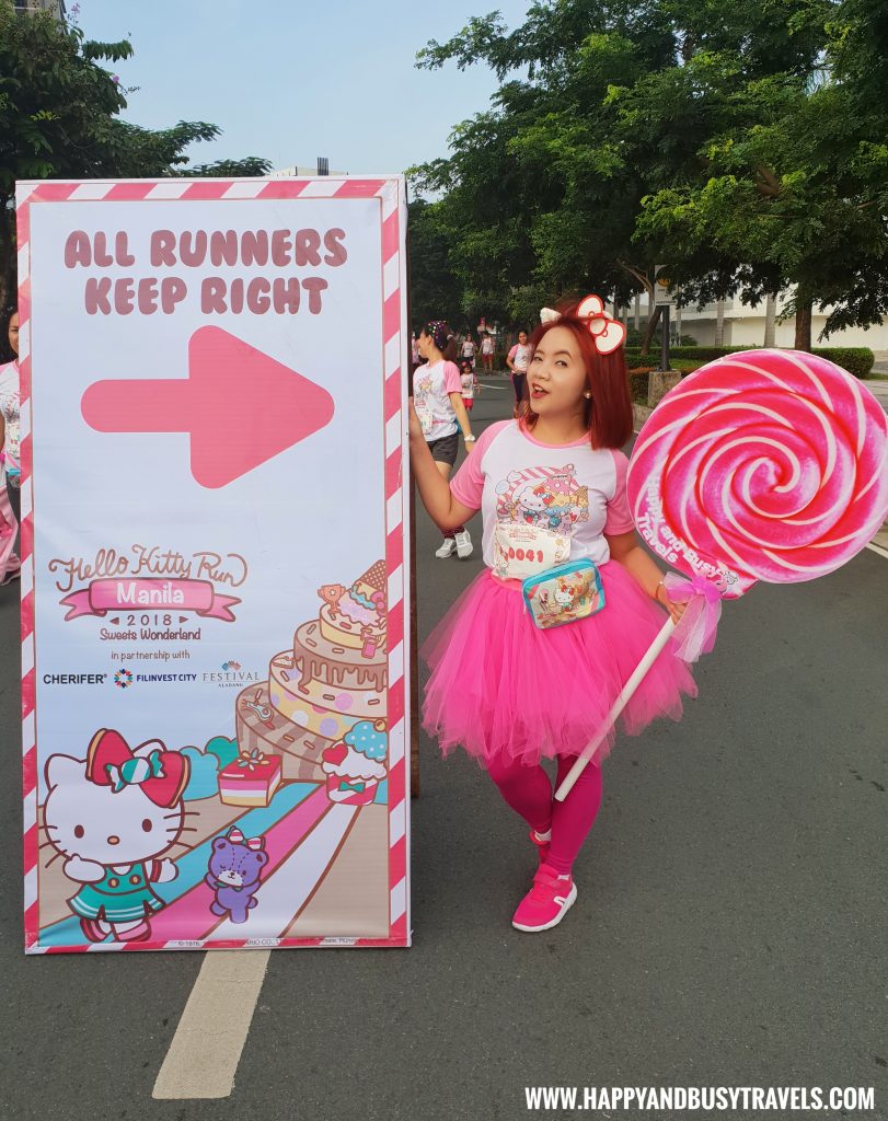 Hello Kitty Run Manila 2018 experience of Happy and Busy Travels