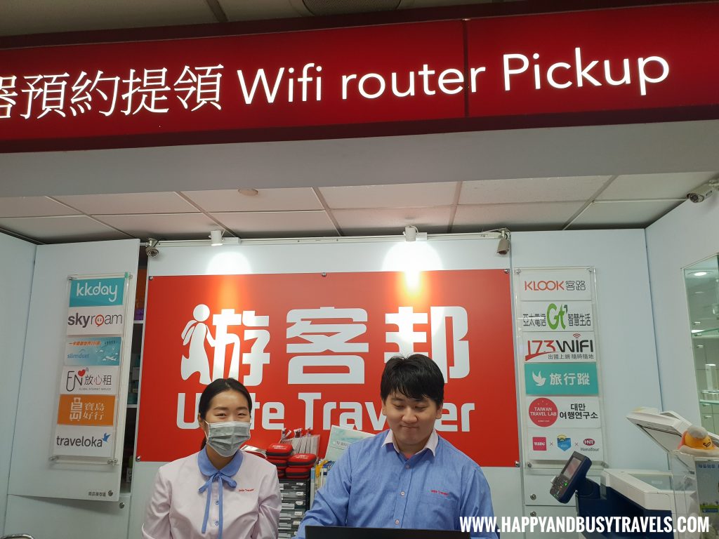 4G Wifi for Taiwan Klook review of Happy and Busy Travels