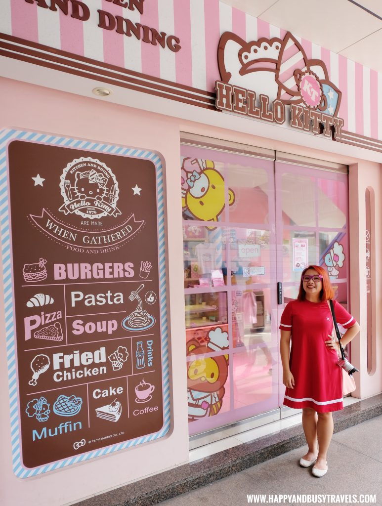 Hello Kitty Kitchen and Dining Taipei Taiwan Review of Happy and Busy Travels