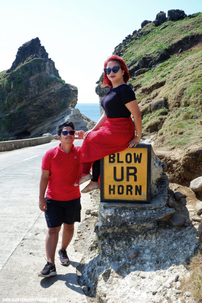 Blow Ur Horn Sign Alapad Rock Formation - Batanes travel guide and itinerary for 5 days 3 - Blow Ur Horn Sign - Happy and Busy Travels