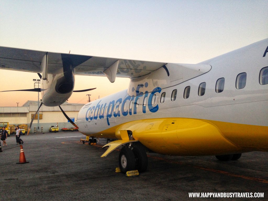 Cebu Pacific Plane to Batanes - Batanes 5 day Itinerary of Happy and Busy Travels