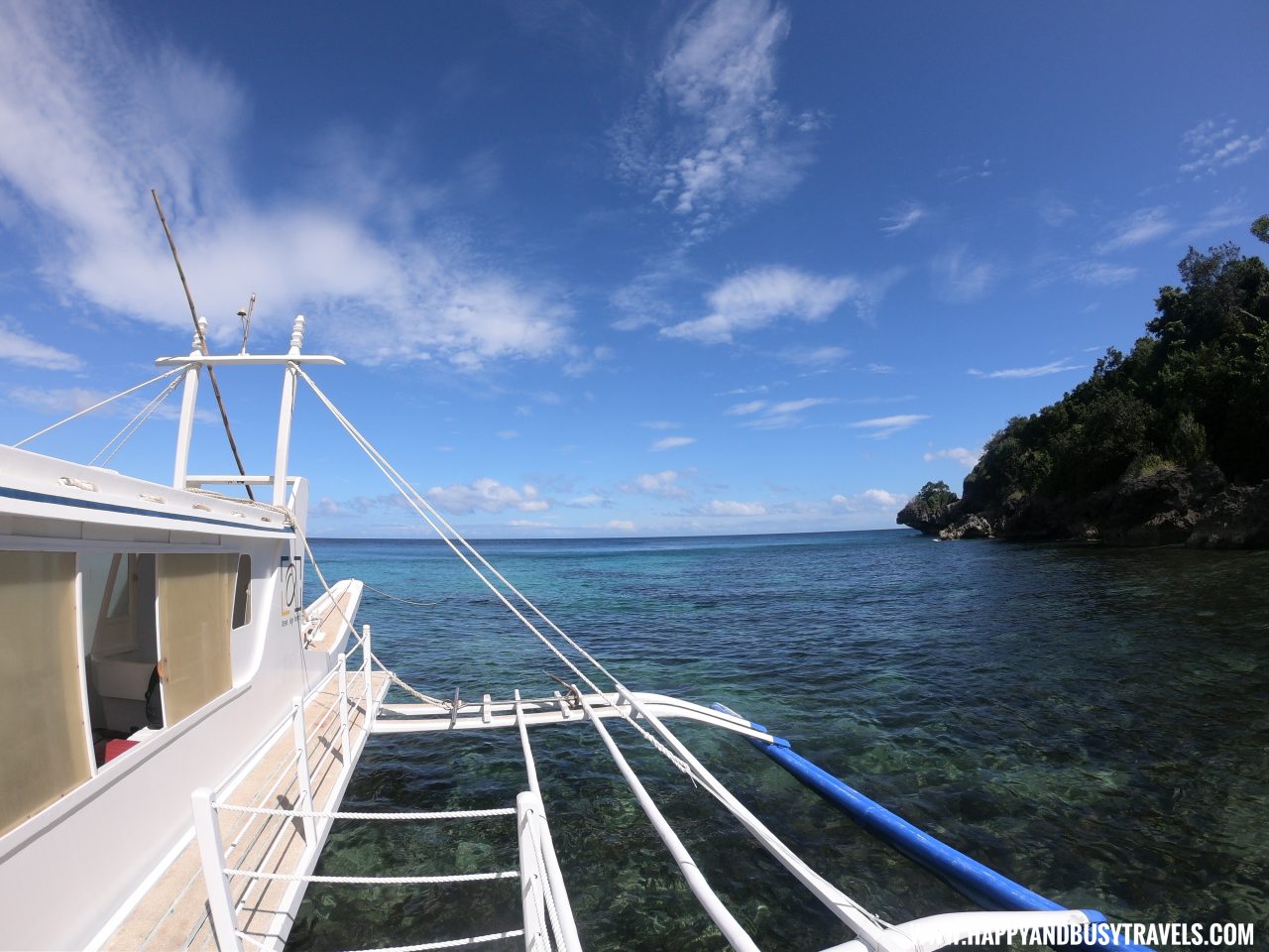 Ocean's Edge Resort, Carabao Island - Happy and Busy Travels