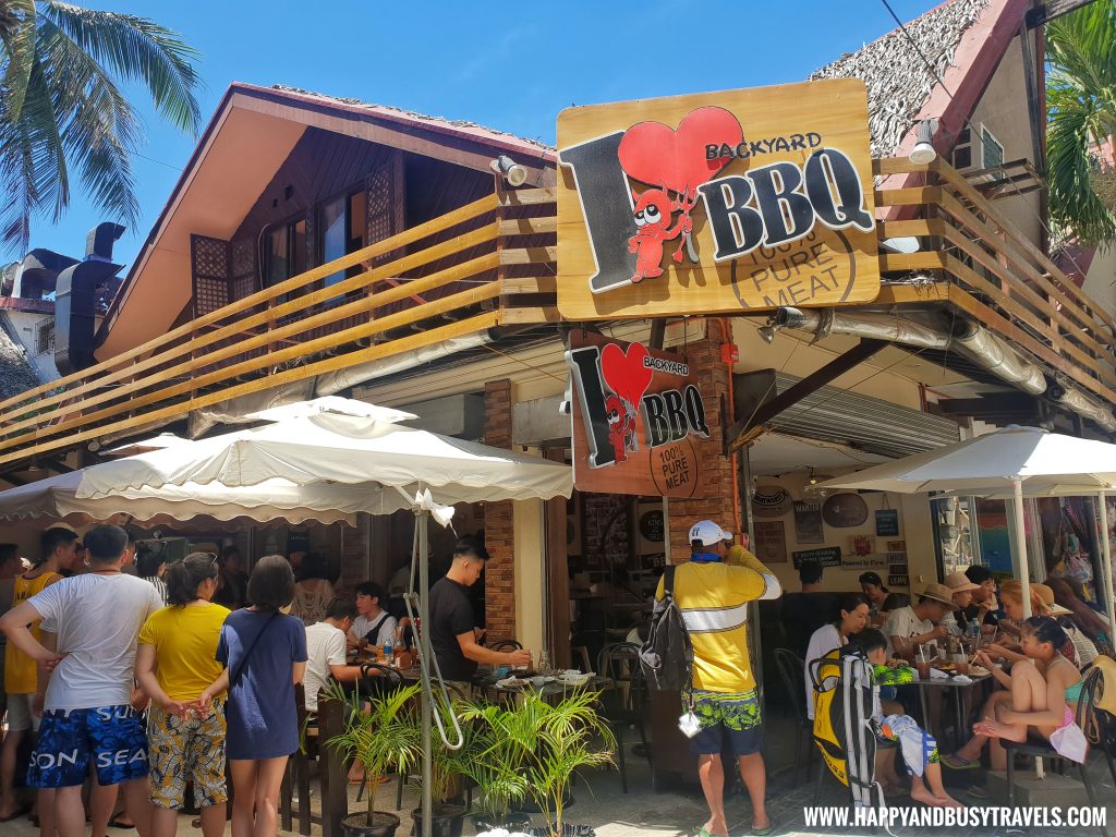 I Love Backyard BBQ D Mall Stores Boracay Island