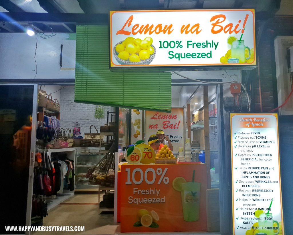 Lemon na Bai D Mall Stores Boracay Island