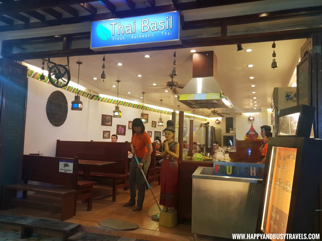 Thai Basil Restaurant D Mall Stores Boracay Island