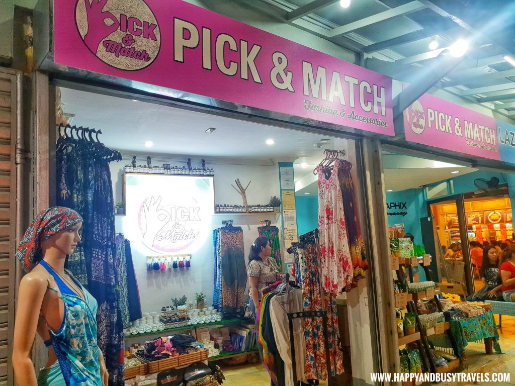 Pick and Match D Mall Stores Boracay Island