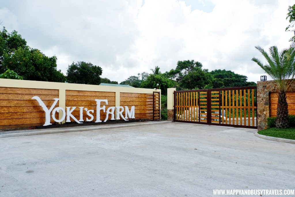 Gates of Yoki's Farm Mendez Cavite Happy and Busy Travels Review
