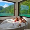 Club Tara Resort Surigao Del Norte Stilt Resort romantic jacuzzi - Happy and Busy Travels