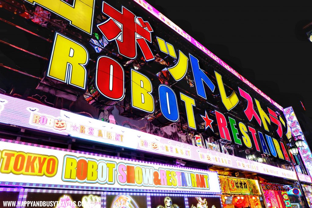 Robot Restaurant Show review Tokyo Japan