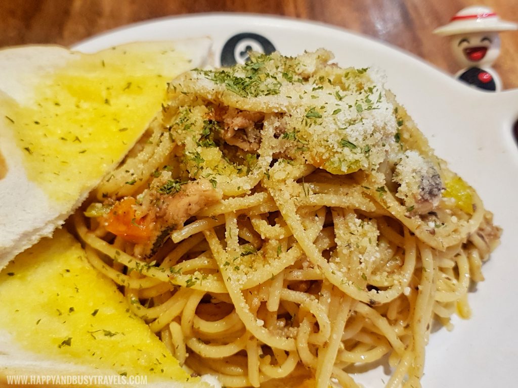 Aglio Olio Spanish Sardines of Black Scoop Cafe SM Dasmarinas Cavite Branch review Happy and Busy Travels