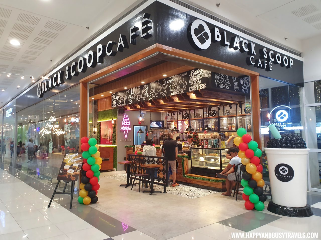 Black Scoop Cafe, SM Dasmariñas Cavite Happy and Busy Travels