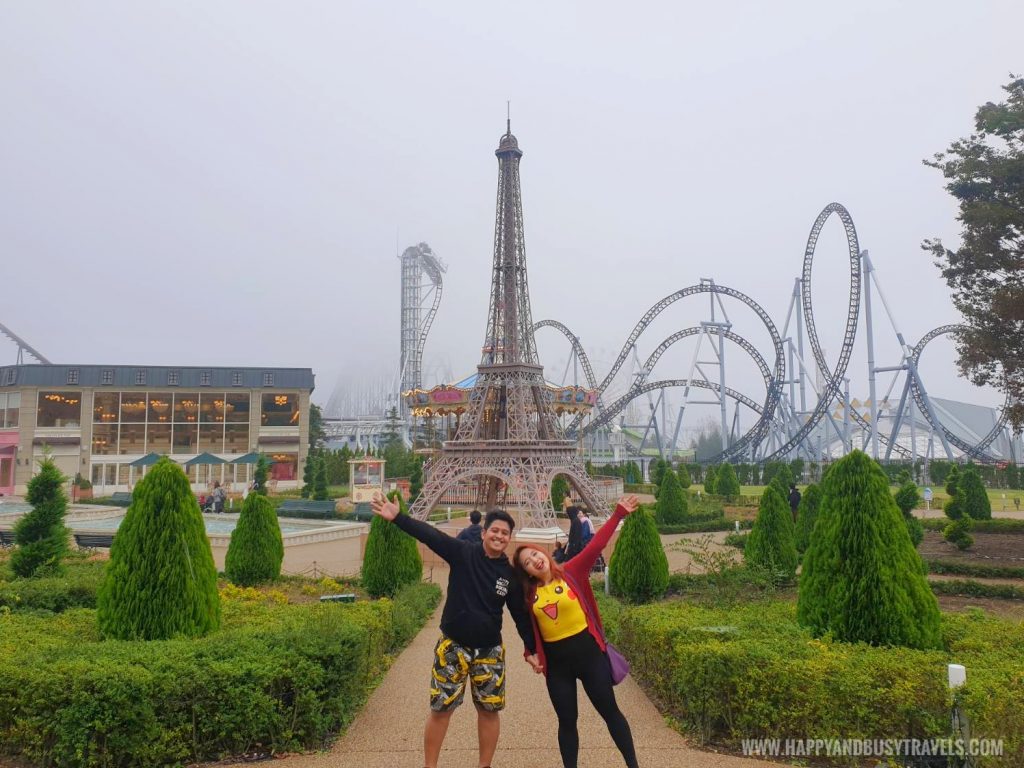 La Ville de Gaspard Et Lisa Garden little italy village Fuji Q Highland Amusement Park Tokyo Japan review and experience of Happy and Busy Travels