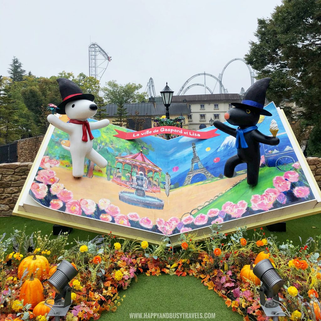 La Ville de Gaspard Et Lisa Garden little italy village Fuji Q Highland Amusement Park Tokyo Japan review and experience of Happy and Busy Travels