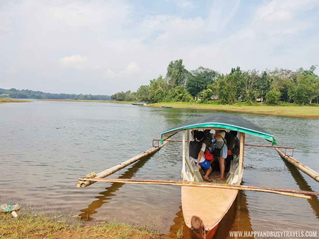 Boat to the private island for rent in laguna