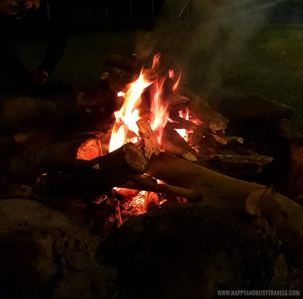bonfire in private island for rent in laguna