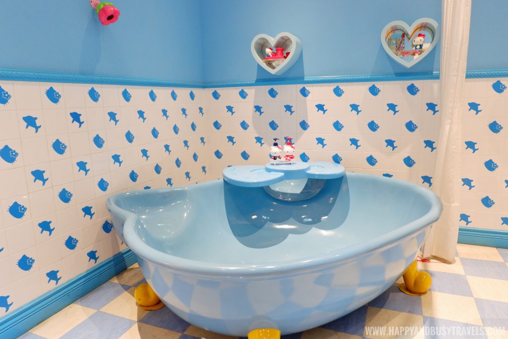 Bathtub in comfort room of Hello kitty in Hello Kitty Town Puteri Harbour Johor Malaysia Happy and Busy Travels