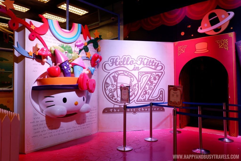 entrance of Hello Kitty in Oz the lost chapter Hello Kitty Town Puteri Harbour Johor Malaysia Happy and Busy Travels