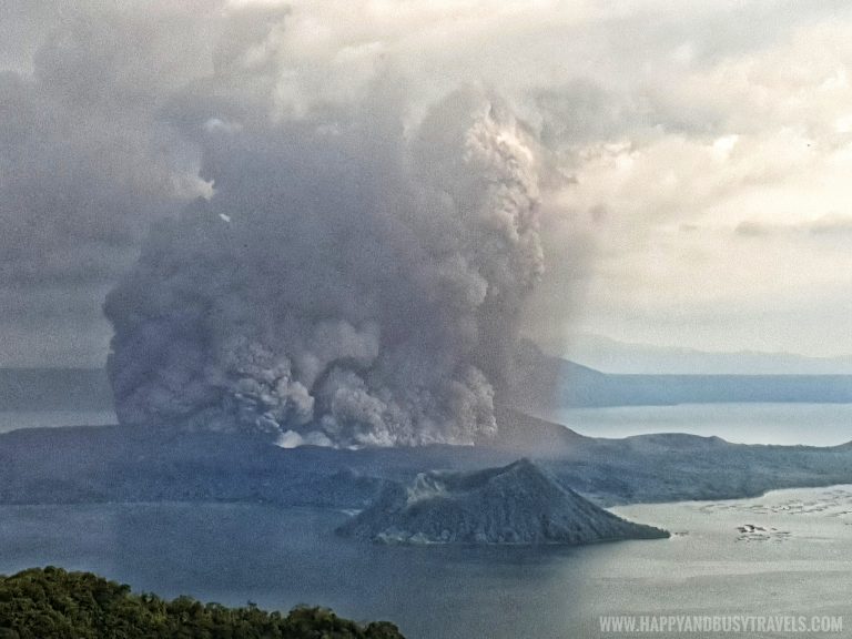 Taal Volcano Eruption - January 12, 2020 - Happy And Busy Travels